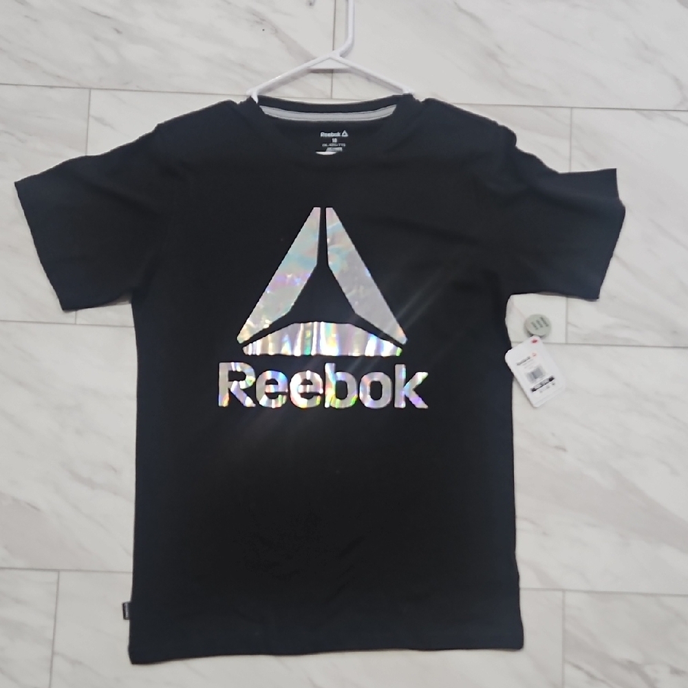 Reebok Kids Black T-Shirt